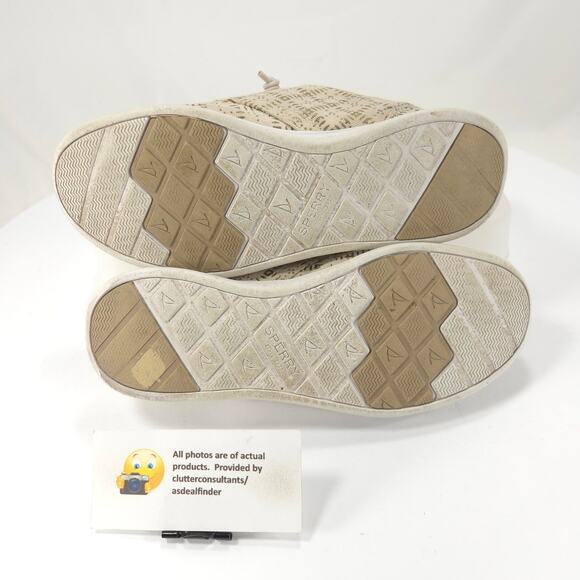 Sperry Baycoast Lightweight Sneaker Shoe Youth Boys Size 3 YG58113 Tan - Picture 9 of 9